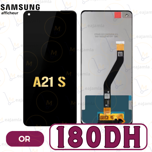 Afficheur original pour Samsung Galaxy A21s - 180 DH